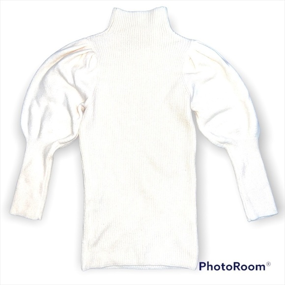 shein SWEATER LONG MOCK NECK small cream - Picture 2 of 2